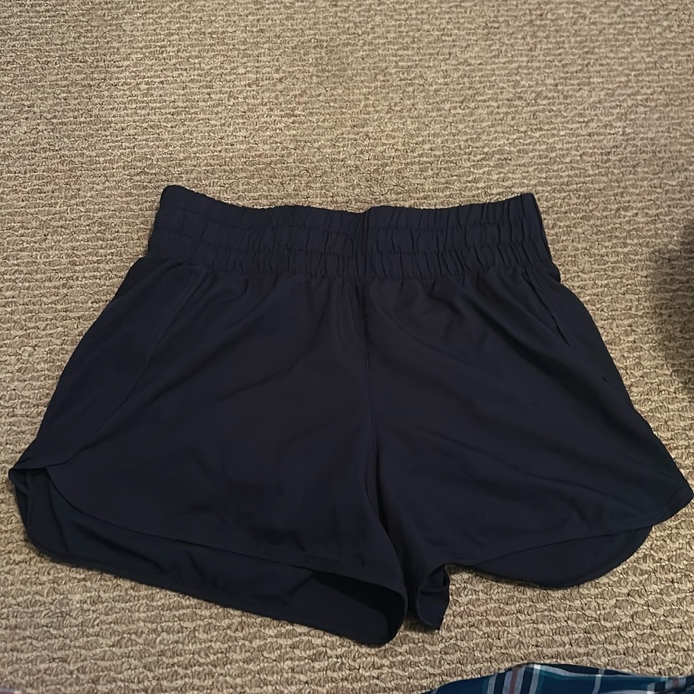 Navy Blue Jockey Gym Shorts